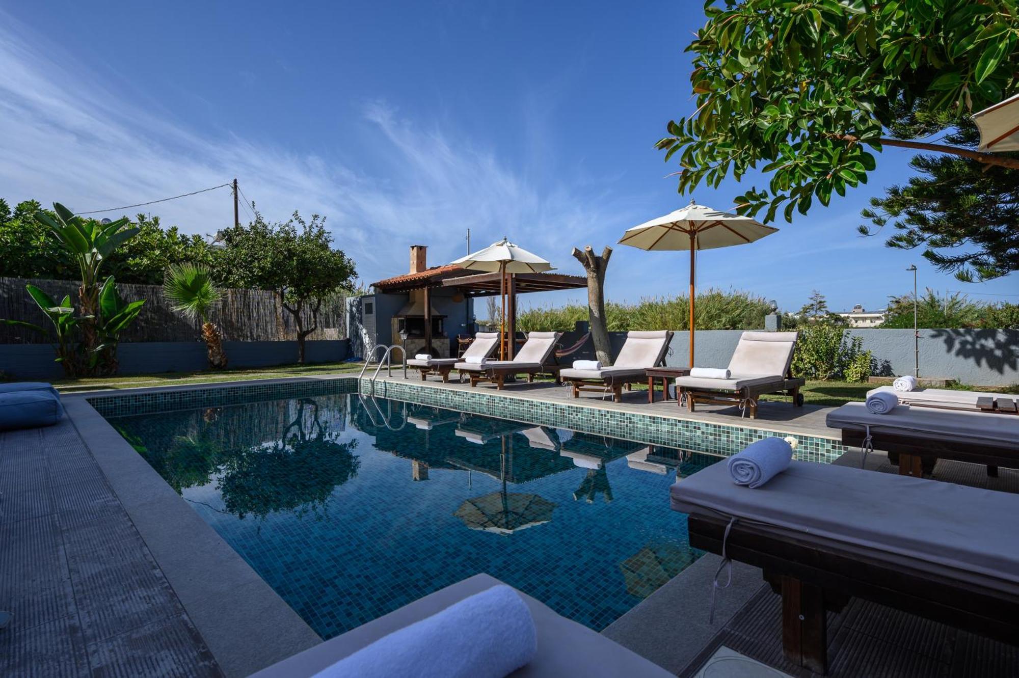 Platanias Villa Spyros Exterior foto